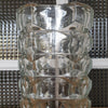 Grand vase Windsor par JG Durand pour Luminarc en verre moulé transparent - Hello Broc