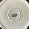 Grande boîte ronde et plate / bonbonnière en porcelaine de Limoges décor roses par Hello Broc brocante en ligne