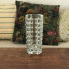 Grand vase Windsor par JG Durand pour Luminarc en verre moulé transparent