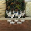 Lot de 5 verres ballons à vin en cristal Villeroy & Boch modèle Tulipe par Hello Broc brocante en ligne