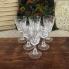 Lot de 6 verres à vin blanc Cristal d'Arques modèle Pompadour capacité 10 cl par Hello Broc brocante en ligne