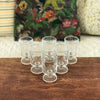 Lot de 6 verres à vin cuit ou blanc années 70 décor gravé grappes contenance de 10 cl par Hello Broc brocante en ligne