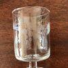 Lot de 8 verres à vin cuit ou blanc années 70 décor gravé grappes contenance 10 cl par Hello Broc brocante en ligne