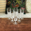 Lot de 6 flûtes à champagne Cristal d'Arques modèle Louvres par Hello Broc brocante en ligne