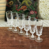 Lot de 6 flûtes à champagne Cristal d'Arques modèle Louvres par Hello Broc brocante en ligne