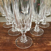 Lot de 6 flûtes à champagne Cristal d'Arques modèle Louvres par Hello Broc brocante en ligne