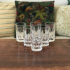 Lot de 6 verres gobelets hauts en cristal taillé Atlantis par Hello Broc brocante en ligne