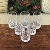 Lot de 6 verres gobelets hauts en cristal taillé Atlantis par Hello Broc brocante en ligne