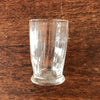 Lot de 4 petits verres à digestif  décoré de stries intérieures par Hello Broc brocante en ligne