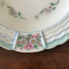 Lot de 4 assiettes creuses en porcelaine de Limoges A. Lanternier décor fleurs, vert et bleu par Hello Broc brocante en ligne