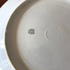 Grand plat rond légèrement creux en porcelaine de Limoges ULIM décor pavots diamètre de 31 cm par Hello Broc brocante en ligne