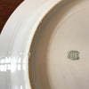 Grand plat rond légèrement creux en porcelaine de Limoges ULIM décor pavots diamètre de 31 cm par Hello Broc brocante en ligne