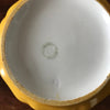 Grand pot à lait en porcelaine jaune et noire Limoges France contenance de 40 cl par Hello Broc brocante en ligne