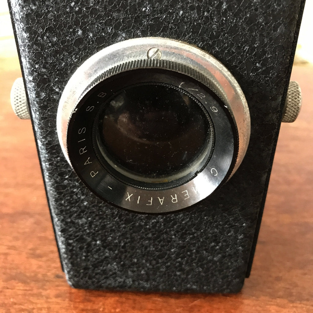 Projecteur pour diapositives en métal années 40 Camerafix S.B. Paris France par Hello Broc brocante en ligne