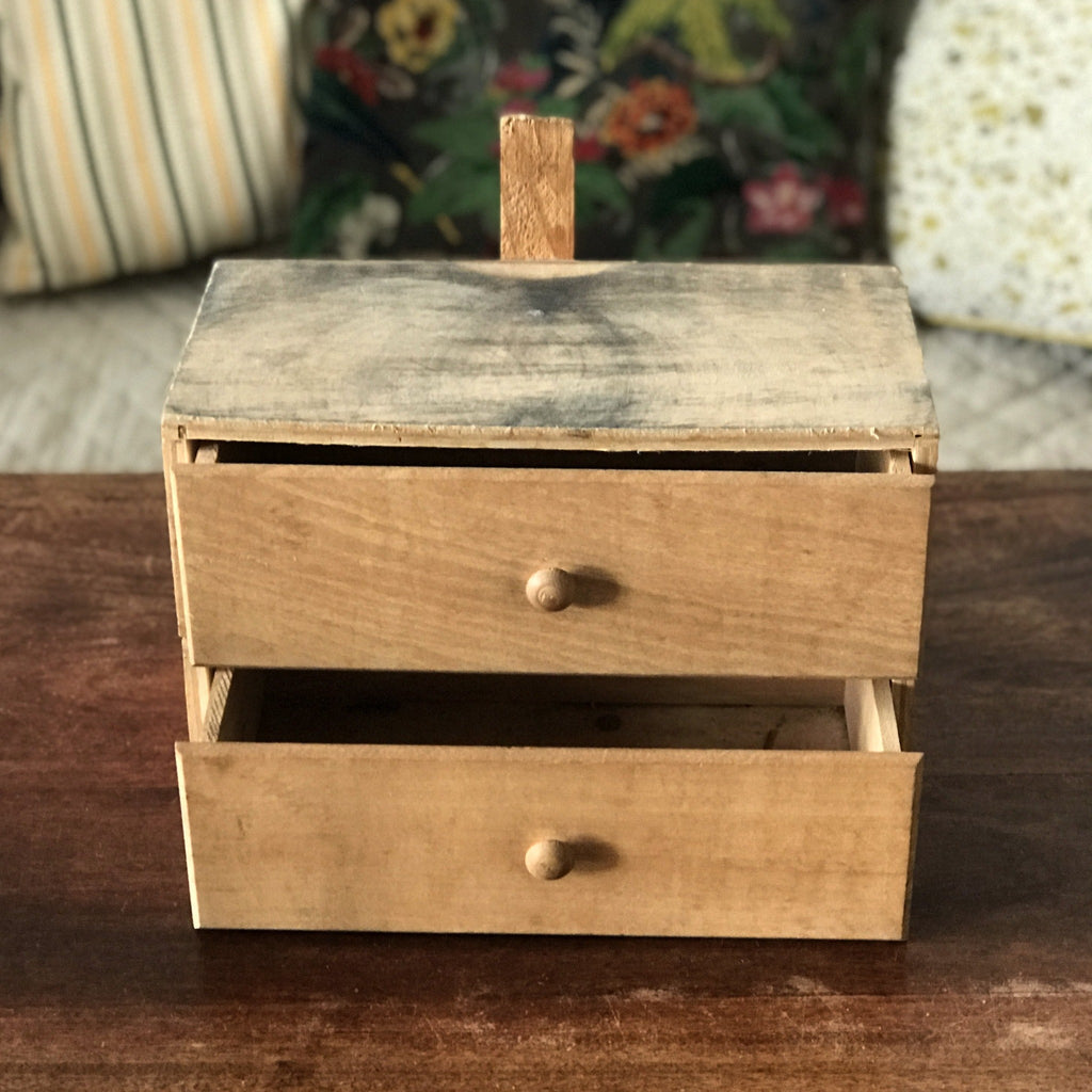 Mini meuble en bois à 2 tiroirs - Hello Broc