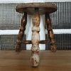 Tabouret bas tripode en bois - Hello Broc