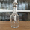 Carafon ou petite carafe avec bouchon d'origine en cristal de Saint Louis ou Baccarat modèle Caton