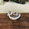 Cendrier zoomorphe canard en verre transparent - Hello Broc