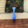 Petit vase soliflore en opaline bleue - Hello Broc