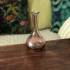 Vase bouteille en verre moulé mauve rosé - Hello Broc