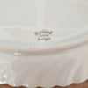 Ravier ovale en porcelaine blanche de Limoges Haviland Torse - 2 en stock - Hello Broc