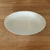 Ravier ovale en porcelaine blanche de Limoges Haviland Torse - 2 en stock - Hello Broc