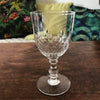 Lot de 5 verres à vin cuit ou à porto en cristal de Baccarat modèle Richelieu jambe balustre - Hello Broc