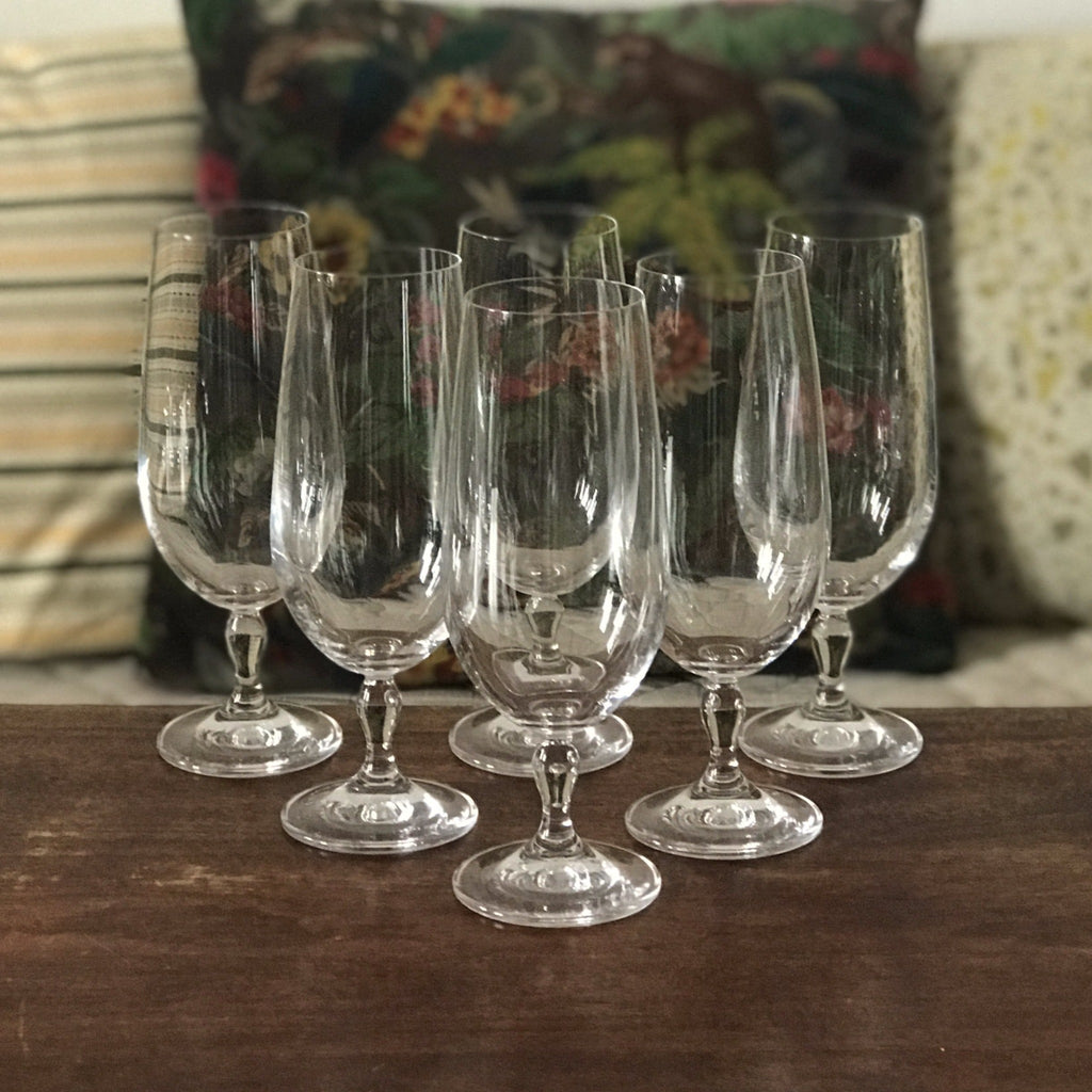 Lot de 6 verres à bière, à cocktail ou à jus en cristal - Hello Broc