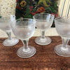 Lot de 4 verres évasés à digestif ou à liqueur sur pied - Hello Broc