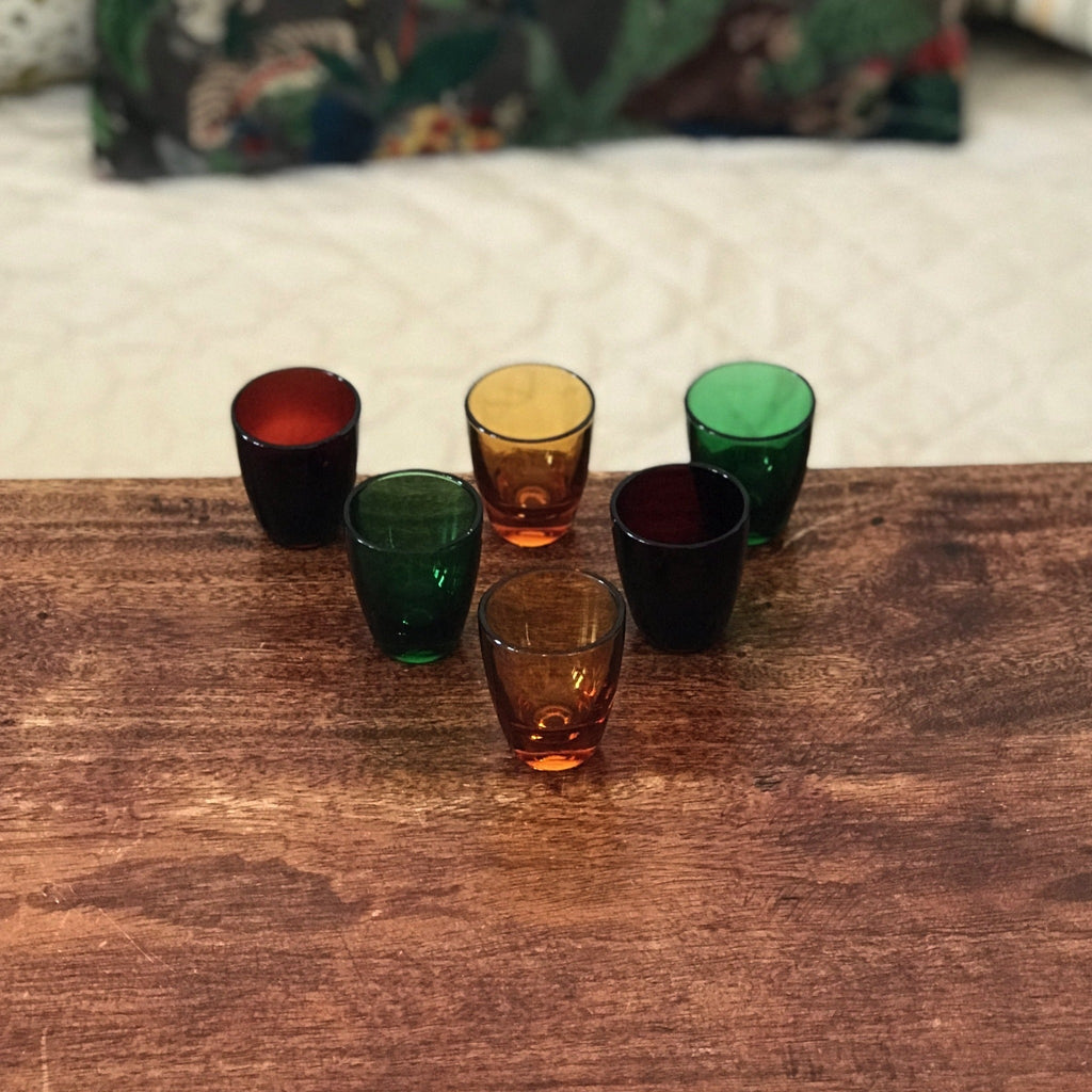 Lot de 6 verres à shooter multicolores - Hello Broc