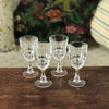 Lot de 4 verres à liqueur ou apéritif Cristal d'Arques modèle Pompadour - Hello Broc