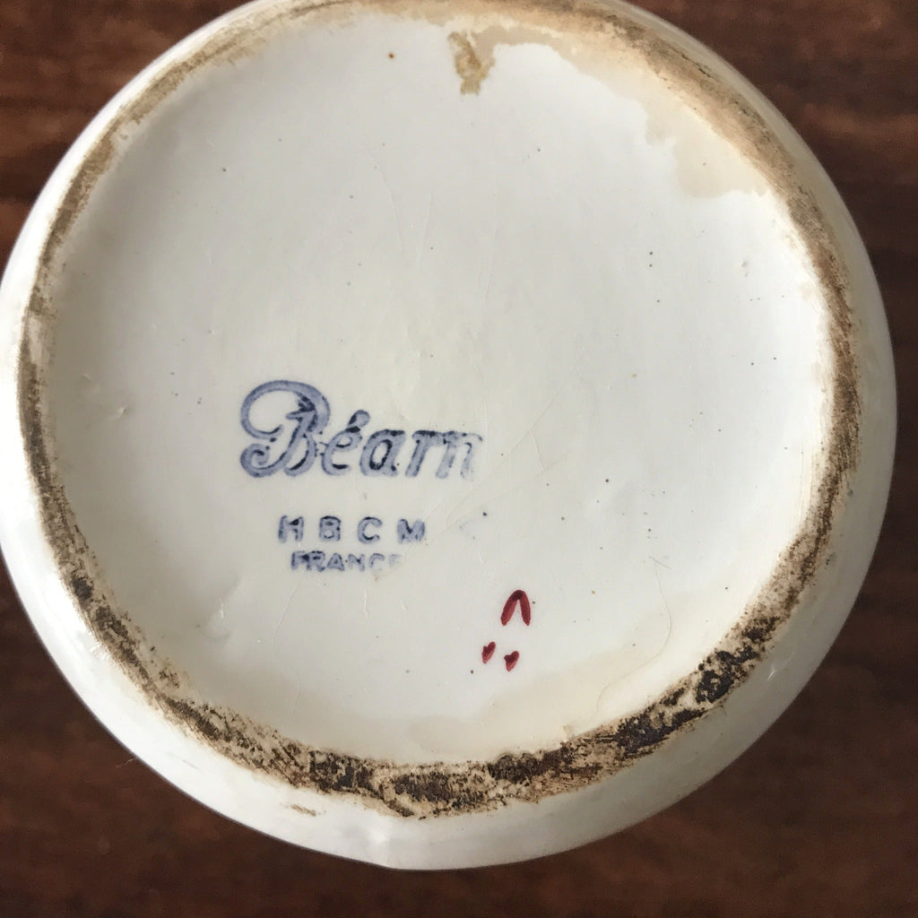 Petit pichet ou grand pot à lait de HBCM décor Béarn - Hello Broc