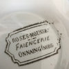 Soupière sur piédouche Onnaing décor Roses Mousse - Hello Broc