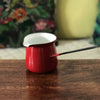 Pot à café turc en tôle émaillée rouge - Hello Broc