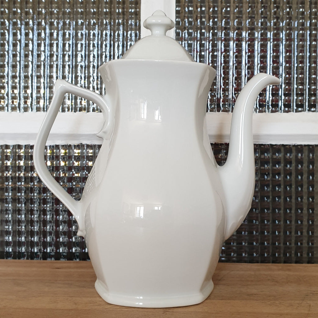 Cafetière en porcelaine blanche de Bavière - Hello Broc