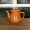 Cafetière ou théière individuelle en céramique orange avec filtre amovible - Hello Broc