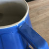 Grande théière cafetière en céramique bleue d'1 litre - Hello Broc