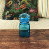 Petit bocal publicitaire Ariel en verre moulé bleu - Hello Broc