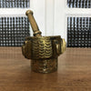 Petit mortier et pilon en bronze doré de style oriental - Hello Broc