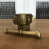 Petit mortier et pilon en bronze doré de style oriental - Hello Broc