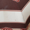 Grand parapluie vintage motifs rayures et feuilles - Hello Broc