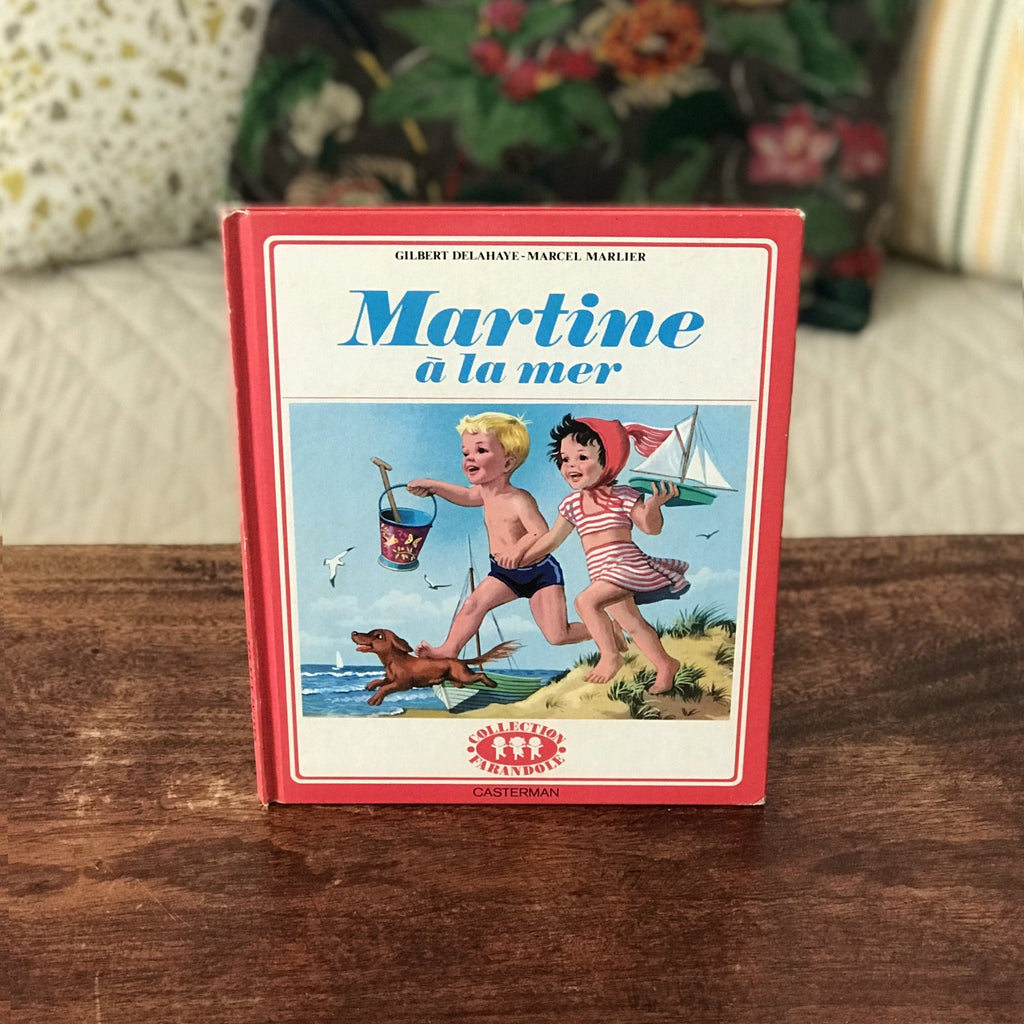 Livre illustré pour enfant Martine à la mer 1974 - Hello Broc