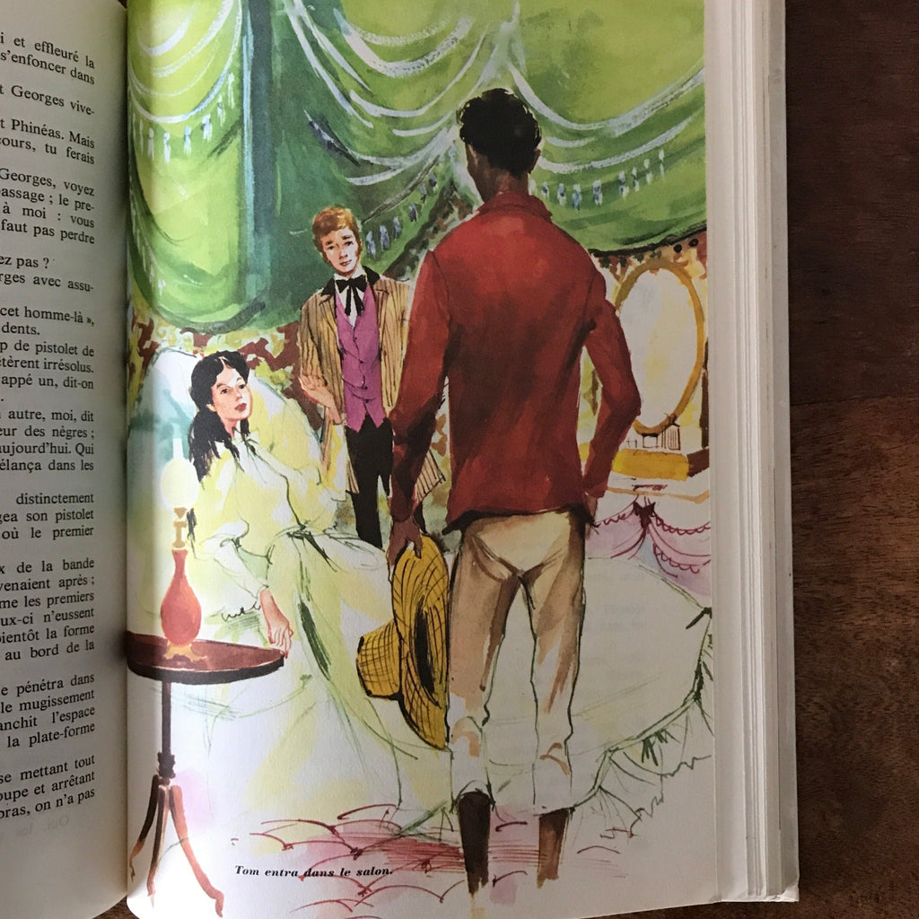 Livre illustré La case de l'oncle Tom par Harriet Beecher Stowe 1979 - Hello Broc