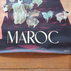 Affiche publicitaire vintage de voyage pour le Maroc par Henri Delval - Hello Broc