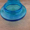 Bocal publicitaire en verre moulé bleu Lever par Hello Broc brocante en ligne