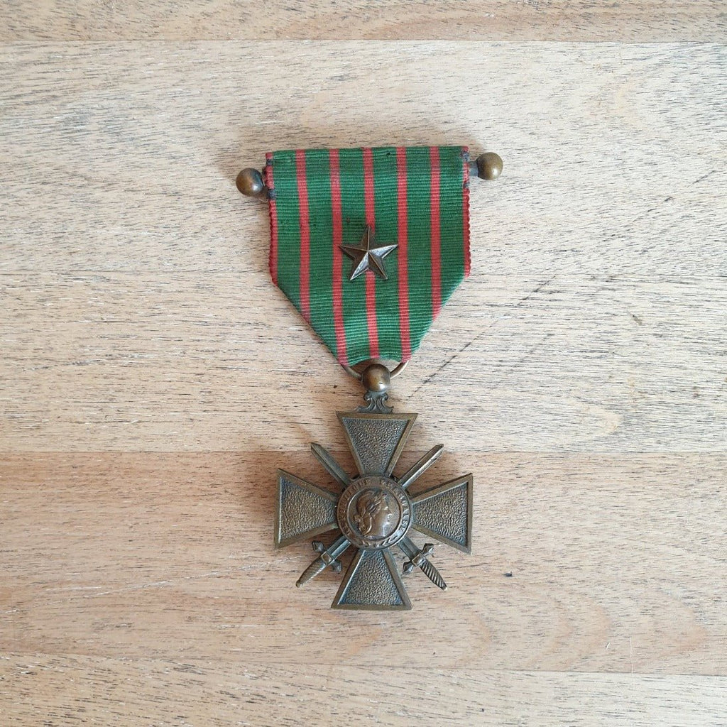 Croix de guerre Première Guerre Mondiale 1914 - 1918 - Hello Broc