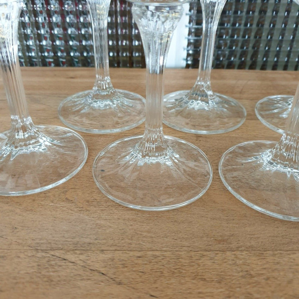 Ensemble de 6 verres à vin en cristal moulé - Hello Broc