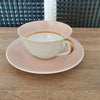 Ensemble tasse à thé et soucoupe en porcelaine de Limoges - 4 en stock - Hello Broc