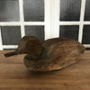 Grand canard de 40 cm en bois sculpté - Hello Broc