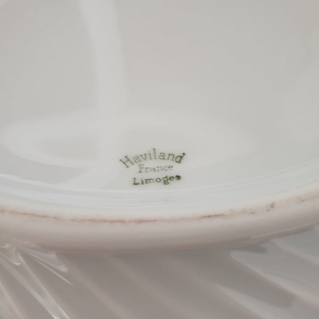 Grand légumier ovale en porcelaine blanche de Limoges - Hello Broc